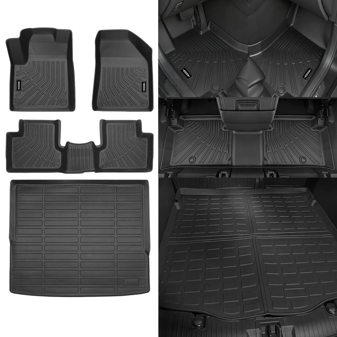 NQOQN Custom Fit Floor Mats for Jeep Cherokee 2019-2023