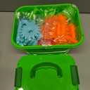 SpringFlower Toys for Girls 3 4 5 6 7 Years Old, Flower Garden Building Kit with Storage case,Educational STEM Toy and Preschool Garden Play Set for Toddlers, for Kids,148pcs