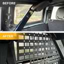 Rear Window MOLLE Panel Modular Storage Panel System fit for Bronco 4 Door 2021-2025 2026