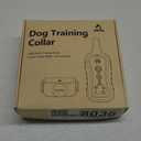 PATPET Dog Training Collar Shock Collar with Remote - 3 Training Modes, Beep, Vibration and Shock, Up to 1000 ft Remote Range, Rainproof for Small Medium Large Dogs (1 Collar, Light grey)