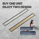 Linear Shower Drain 48 Inch, Brushed Gold
