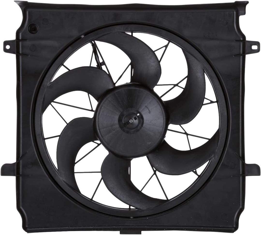 TYC 620520 Cooling Fan Assembly Compatible with 2002-2004 Jeep Liberty