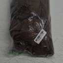 2 Pack 32x43 Inch Brown Cocktail Tablecloth Spandex Round Fitted Table Cover for Wedding Banquet Event Party