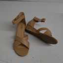XOXO Women's Alisha Heeled Sandal, TAN, 8.5