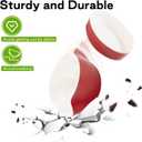 LivLab Mker Snack bowls for adults, Pistachios bowl with shell storage, Nut bowl sunflower seed spit cup, can berry serving dish, Green