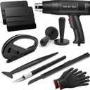 Spanno Heat for Vinyl Wrap, Car Wrapping Kit Include Heat, Squeegees, Vinyl Cutter, Magnet Holder