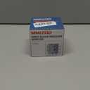 MMIZOO Wrist Blood Pressure Monitor Large LCD Display BP Machine Adjustable Cuff 5.31-7.68 inch Automatic 99x2 Sets Memory with Carrying Case for Home Use (W1681) (White)