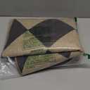 Lessymo Kitchen Runner Rug 2x6, Checkered Jute Rug Washable Non Slip for Entryway Hallway, Farmhouse Diamond Bedside Rugs Indoor Outdoor Carpets for Patio Porch, Black/Beige (Black/Checkerboard-1)