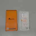 TAURI for iPhone 16 Case, Compatible with MagSafe, with Screen Protectors, Anti-Yellowing Military-Grade Protection, Shockproof Slim Magnetic Phone Case for iPhone 16 6.1", Clear