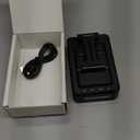 Cell Phone Stand with Wireless Bluetooth Speaker and Anti-Slip Base HD Surround Sound Perfect for Home and Outdoors with Bluetooth Speaker for Desk Compatible with iPhone/ipad/Samsung Galaxy (Black)