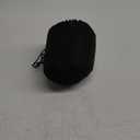 MLVOC Travel Pillow 100% Pure Memory Foam Neck Pillow, Comfortable & Breathable Cover, Machine Washable, Airplane Travel Kit with 3D Contoured Eye Masks, Earplugs, and Luxury Bag, Standard (Black)