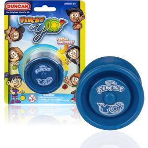 Duncan Toys First Yo! - Best Beginner Yo-Yo for Kids, Responsive Yo Yo, YoYo Toy - Blue/Green