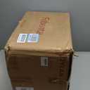 24 Piece Dinnerware Set,Bold Black Dish Set with Plates and Bowls for 8  Premium Ceramic Tableware for Hosting & Large Gatherings (Matte Reactive Dark Night)