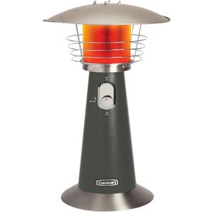 Cuisinart Portable Tabletop Patio Heater, 11,000 BTU Outdoor Propane Heater with Safety Tilt Switch and Adjustable Heat, Burner Screen Guard, 30 sq. Foot Heat Range, Gray