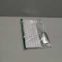 SPARIN Wireless Bluetooth Keyboard and Mouse for iPad (A16) 11th 10th Generation, iPad Air (13/ 11 inch), iPad Pro 13/ 12.9/ 11 inch, iPad 9th 8th Gen, iPad mini 7th -8.3 inch, Above iOS13- Silver White