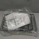 2 Tier Fruit Basket with 4 Banana Hangers, Improved Fruit Bowl for Kitchen Counter, Detachable Large Capacity Countertop Organizer Fruit Holder Stand for Vegetable Bread Snack Produce Storage