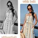 Rope Belts For Women,Women Tassel Braided Waist Belt,Tassel Waist Belts With Wooden Beads Waist Belt Rope Chain,Trendy Thin Belts White Thin Woven Waist Belts For Dresses Skirts Tunics