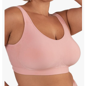 SHAPERMINT Bras for Women No Underwire - Seamless Bras for Women, Wireless Bra, Adjustable Seamless Bra, Plus Sizes L