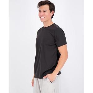 Real Essentials 2 Pack Men’s Active Quick Dry Mesh Crew Neck T Shirts | Athletic Short Sleeve Tee, Size L