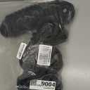 2 Pack 3/4" x 30' Dock Lines - Marine Grade Nylon Boat Rope with 18" Loop for Docking and Mooring - Double Braided Boat Lines, High Strength, Easy Handling, Heavy Duty, Fray Resistant - Black