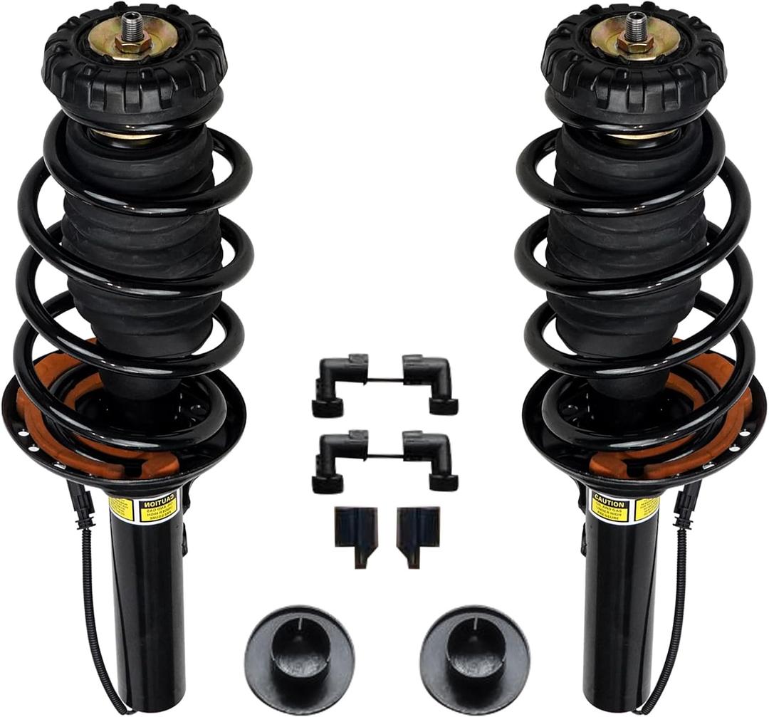 Pair Front Struts Shock Absorber Electric Assembly Assy Magnetic Compatible with Cadillac XTS 2013-2019 Replace For 84677093 580-1096 19300063 22906209 22962890 23101683
