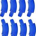 K TOMOTO 45 Degree Curved Track Pieces Compatible with Hot Wheels, Banked Turn Racetrack Connector, 8 Packs