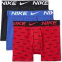 Nike Boys' Dri-FIT Essentials Micro Multi-Pack Boxer Briefs (XL)