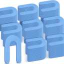 Thyle 1500 Pcs Horseshoe Shims Tile Spacers Blue Tile Spacers 1/16 Inch Structural U Shape Plastic Shims for Leveling