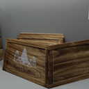 40" Wood Christmas Tree Collar, XL Hexagon Xmas Bottom Cover, Rustic Vintage Skirt for 7.5-11 ft Christmas Tree, Wooden Xmas Oversized Holiday Decor for Home Festive Party(Brown,Cute)