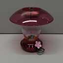 More Birds Hummingbird Feeder, Plastic Hummingbird Feeders, Red, 4 Feeding Stations, 20-Ounce Nectar Capacity, Jubilee
