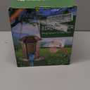 Solar Bird Feeders for Outdoors Hanging - Premium Grade Metal Bird Feeder, Chew-Proof, Weather and Water Resistant Wild Bird feeders, Outside and Garden Decoration-New
