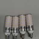 E12 LED Bulb,16W Candelabra LED Light Bulb, Warm White 3000K,100 Watt Equivalent Incandescent Light Bulbs, Ceiling Fan Light Bulbs,1500lm, Non-dimmable LED Chandelier Bulbs, 4 Pack