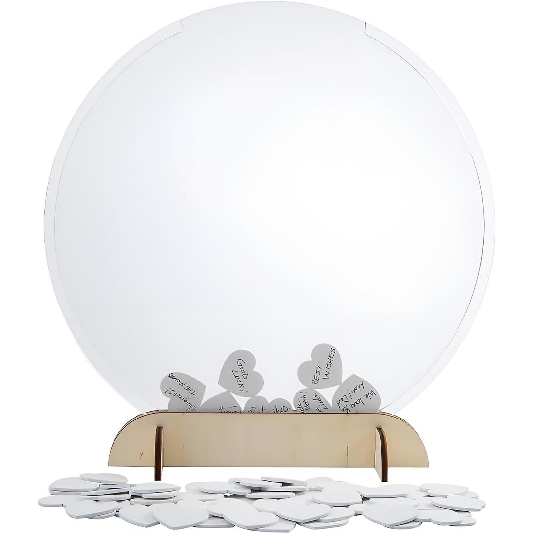 Decorative Circle Guest Book