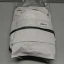 CAPALOCA Pinch Pleated Blackout Curtains 90 Inch Long, Linen Blend, 100% Blackout Drapes with 20 Hooks, Ideal for Bedroom and Living Room, 40" W x 90" L (Pack of 2), Natural