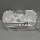 TAILI Shower Caddy Suction Cup 2 Pack, Heavy Duty Bathroom Organizer, Removable Shelves for Inside Shower, Shampoo, Waterproof Suction Plastic Storage for Bathroom Accessories Holder, White