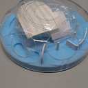 Cat Puzzle Feeder Toy, Slow Feeder for Dogs Cats, Interactive Food Dispenser, Fun and Rewarding Challenge, Mental Stimulation, Physical Activity, Adjustable Outlet, Every Pet (Blue)