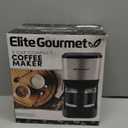 Elite Gourmet EHC9420 Automatic 5-Cup Brew & Drip Coffee Maker with Pause N Serve Reusable Filter, On/Off Switch, Water Level Indicator