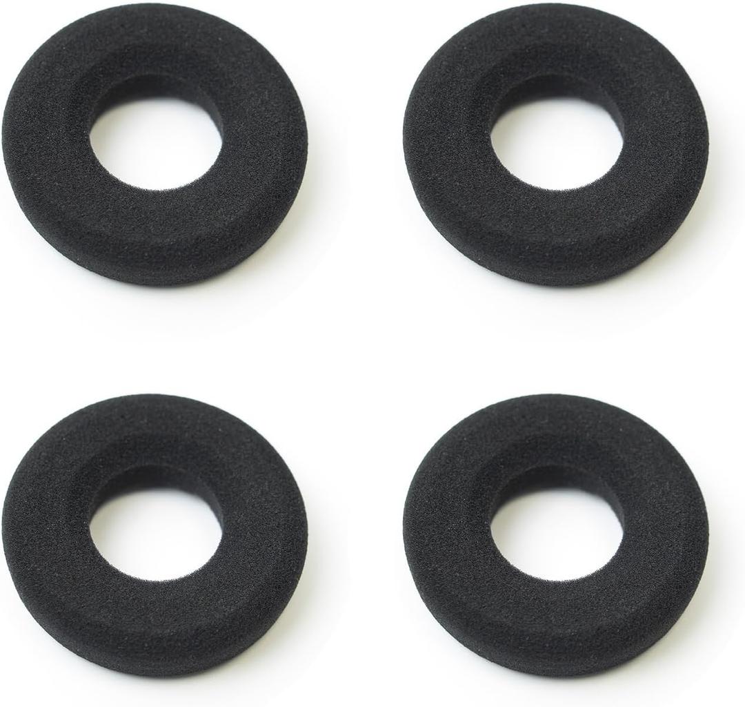 Replacement Ear Cushions for Poly Headset, Foam Cushion Cover for Plantronics Blackwire 3320 3325 C310 C320 C3210 C3215 C3220 C3225, Foam Ear Pads for Jabra PRO 920 930 935 9450 9460 (4 PCS)