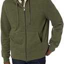 Amazon Essentials Men's Full-Zip Fleece Hoodie L