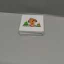 2 x Christmas Ornaments, Dodosky 2.8in Ceramic Dragon Ornament, Xmas Decor, Christmas Tree Ornaments, Xmas Decorations for Tree, Holiday Ornament, Gifts for Dragon Lovers, Gifts for Bookworms, Book Lovers