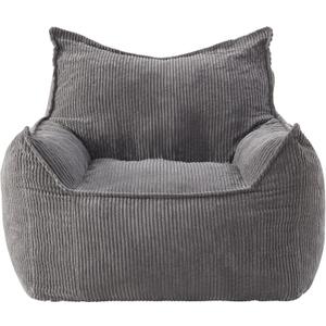 EBENCHICO Giant Bean Bag Chair Sofa for Adults Teens, Comfy Corduroy Large Bean Bag Chairs with Armrests for Bedroom Living Room, Adult BeanBag Lazy Sofa Couch Chairs with Filler Included, 39.3" x 35" x 32.6"