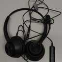 USB Headset with Microphone for PC, Computer Headset with Mic, Wired Headset with USB-A & Type-C, Mute, In-Line Controls Call Center Headphone for Work PC Laptop Office Phone Meeting Zoom Skype