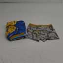 BIG ELEPHANT Boys' Boxer Briefs 10-Pack, Toddler 100% Cotton Dinosaur Print Underwear, Soft and Breathable, Sizes 8Y