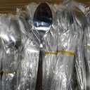 Nuenen 500 Pcs Forks and Spoons Silverware Set for 250 Stainless Steel Flatware Cutlery Set Forks and Spoons Bulk Silverware Utensil for Kitchen Restaurant Home Dinner, Mirror Polished Dishwasher Safe