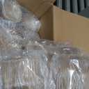 Tessco 1200 Pcs Mini Appetizer Plates Set Including 600 Pcs 6 Shapes Disposable Mini Dessert Cups 300 Spoons 300 Forks for Party Wedding Pudding Ice Cream(Gold)