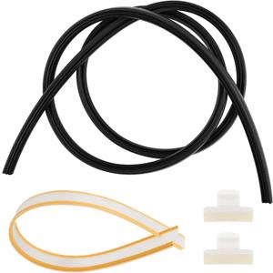 154827601 Dishwasher Door Seal Kit Compatible With Frigi-daire Ken-more Sears and Electro-lux Dishwasher Series, Seal Replacement Including 809006501 Bottom Door Gasket&154701001 Splash Shield Kit