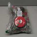 6PCS Christmas Candle Holder Rings Artificial Small Wreath Table Centerpieces Xmas Napkin Rings for Dinner Table Top Decor Christmas Decoration