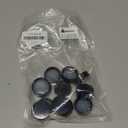 12 Pack 38mm Growler Caps, Black - Replacement Caps for 1/2 Gallon & 1 Gallon Glass Jugs | Airtissle Seal Keeps Beer Carbonated | Universal Fit for Most Standard 38mm Thread Glass Jugs