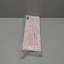 Wireless Keyboard and Mouse Combo, Reccazr 2.4G Full-Sized Keyboard and Mouse Cordless, 3 DPI Adjustable Mouse, Dual-System Keyboard for Computer/Laptop/Windows/Mac (Pink & White)