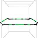 VIVOSUN Grow Tent High CFM Kit for 3.3×3.3, 4×2, 4×4, 5×5 Grow Tent
39-60 inch Adjustable, Heavy-Duty Mounting Bars & High Airflow Support Poles,4pcs/Pack